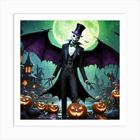 Nightmare Before Halloween 6 Art Print