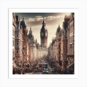 London Street Art Print