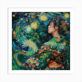 Starry Night 23 Art Print