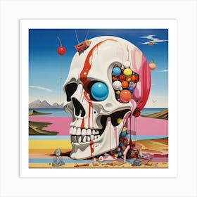 Skull Candy Art Print