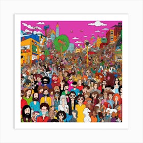 Beatles 1 Art Print