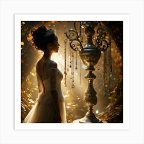 Fairytale Bride Art Print