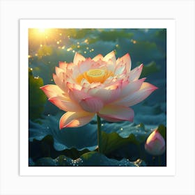 Lotus Flower 9 Art Print