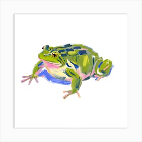 American Bullfrog 01 Art Print