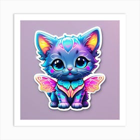 Kitty Cat Art Print