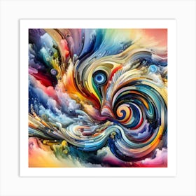 Abstract Painting 31 Art Print