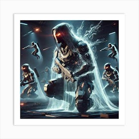 Nightblade Assassins Special Ability Converted Art Print