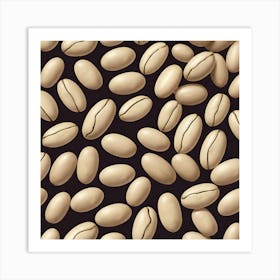 Coffee Beans 247 Art Print