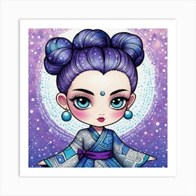 Chinese Girl 5 Art Print