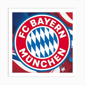 FC Bayern München Logo Wall Art 35 Art Print