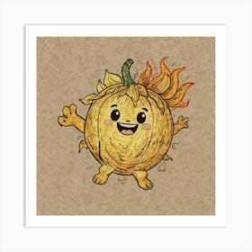 Pumpkin 2 Art Print