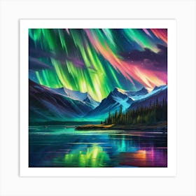 Aurora Borealis 45 Art Print