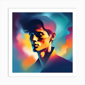 Portrait Of A Man Art Print