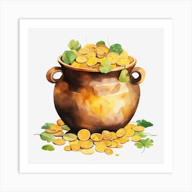 Pot Of Gold 1 Art Print