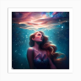 Little Mermaid Art Print