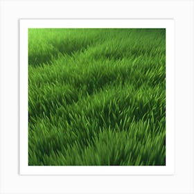 Green Grass 29 Art Print