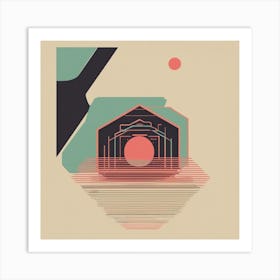 House In The Sky Art Print