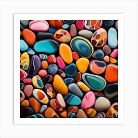 Pebbles Art Print