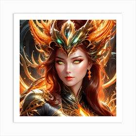 Elven Warrior nm Art Print