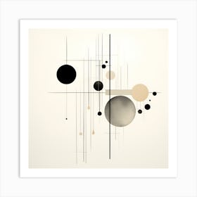 Abstract Circles Art Print