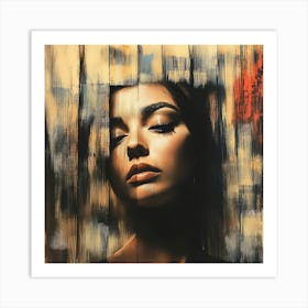 Portrait Of A Woman 18 Art Print