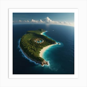 Default Create A Unique Of Ocean Island 2 Art Print