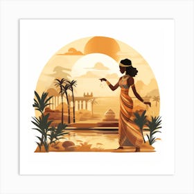 Egyptian Woman 9 Art Print