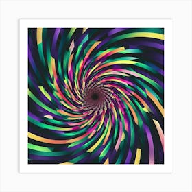 Spiral Vortex Art Print