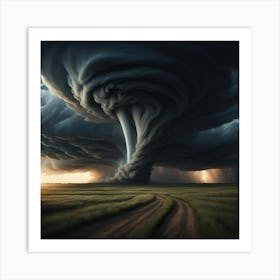 Tornado Art Print