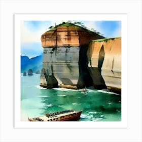 Great Cliffs Art Print