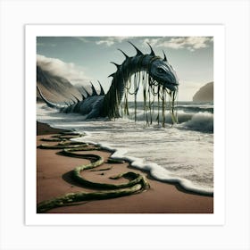Giant Sea Creature Art Print