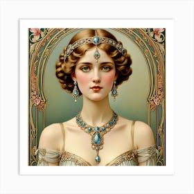 Victorian Woman Art Print