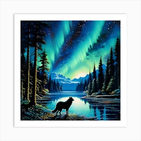 Aurora Borealis Art Print