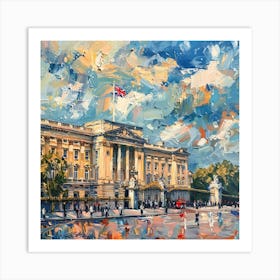 Buckingham Palace 12 Art Print