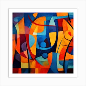 Abstract Painting 320 Art Print