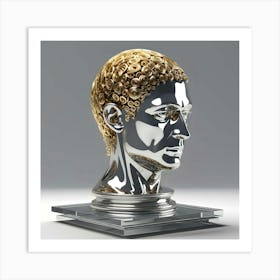 Head Of A Man 1 Art Print