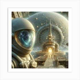 Alien City Art Print