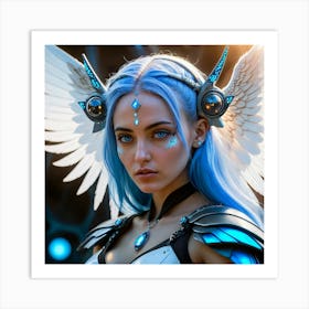 Blue Angel 1 Art Print