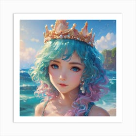 Mermaid 4 Art Print