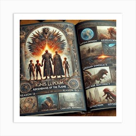 Limited Edition Artbook Season 13 Ignis Luporum Art Print