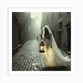 Haunted Street Art Print