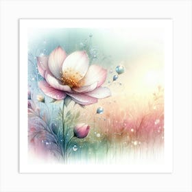 Lotus Flower 10 Art Print