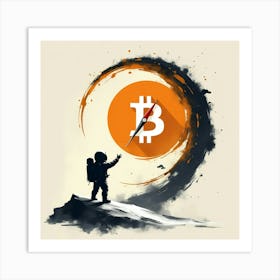 Bitcoin 1 Art Print