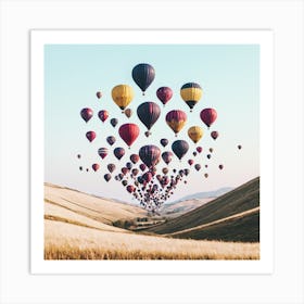 Hot Air Balloons 6 Art Print