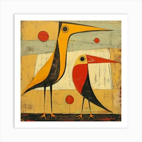 Birds In Flight 11 Art Print