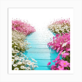 Flower Garden Art Print