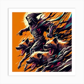 The Grim Reaper (Variant 3) Art Print