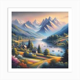 Switzerland 7 Art Print