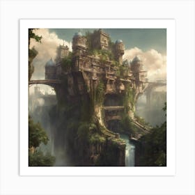 Fantasy Castle 30 Art Print