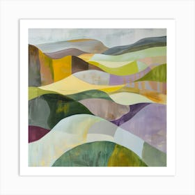 Abstract Landscape 6 Art Print